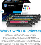 HP CE305AQ1 LaserJet Pro Toner Cartridge 4-Pack