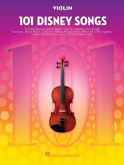 Hal Leonard Corporation 101 Disney Songs for Violin