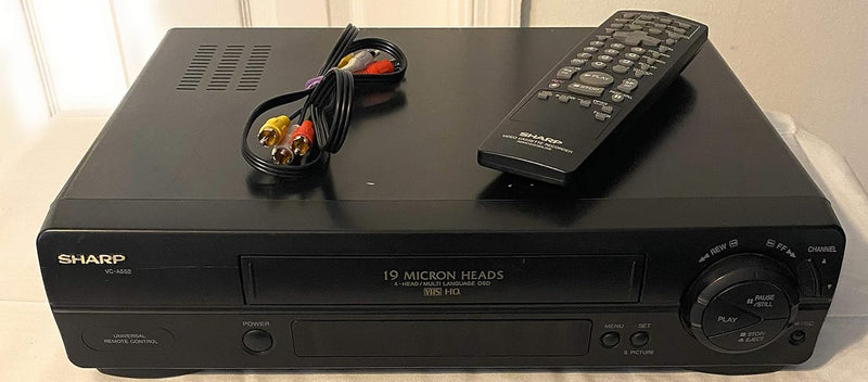 Sharp VC-A552 4 Head VHS Player NO REMOTE — main product image