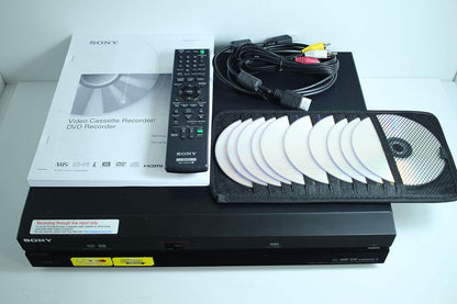 Sony RDR-VX, RDR-VXD VHS to DVD Recorder Combo with HDMI