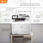 HP M479fdn Color Laserjet Pro Multifunction Printer (Renewed)