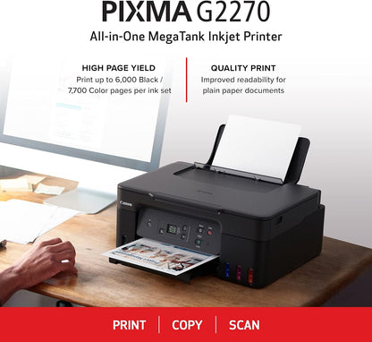 Canon 5804C002 PIXMA G2270 MegaTank All-in-One Printer