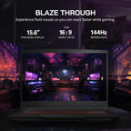 MSI THIN GF63 i5 RTX 2050 144Hz Gaming Laptop Bundle