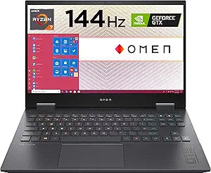 HP 2L1F4AV-226180-R OMEN 15 Ryzen 7 RTX 3060 Gaming Laptop (Renewed) — main product image
