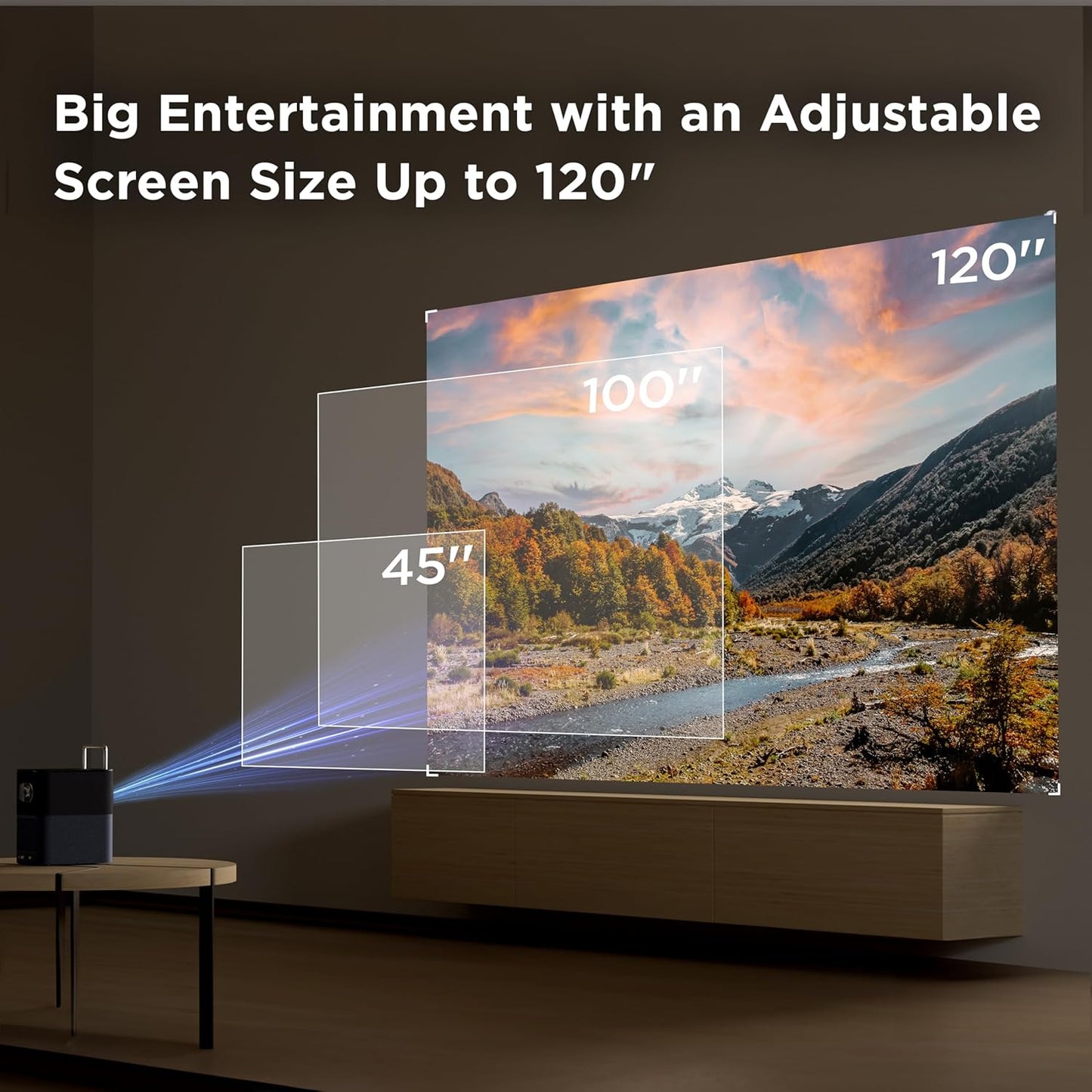 TCL P3801S-3ALCUS11 A1 GTV Portable Netflix Projector