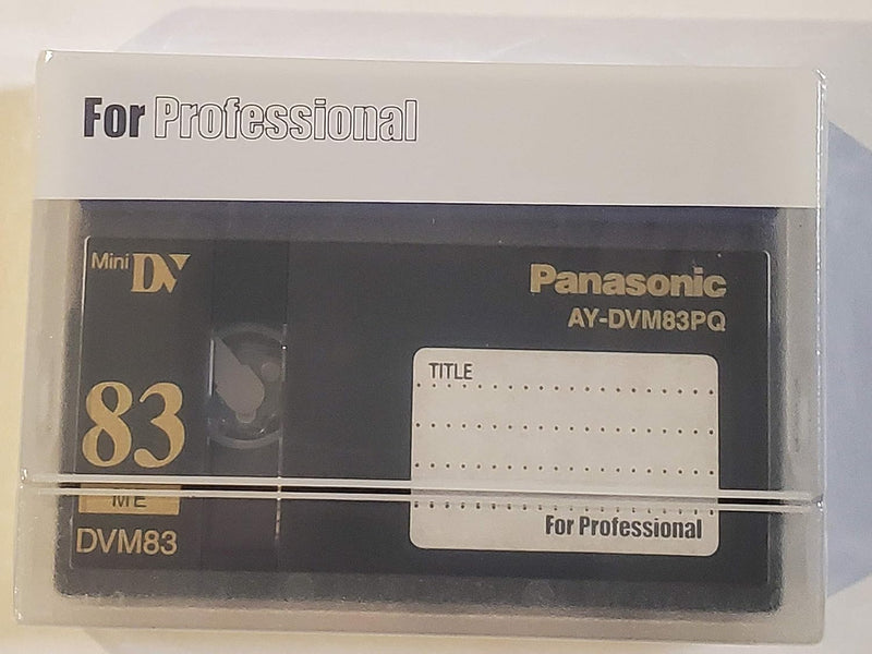 Panasonic AY-DVM83PQ Professional Mini DV Tape 83min — main product image