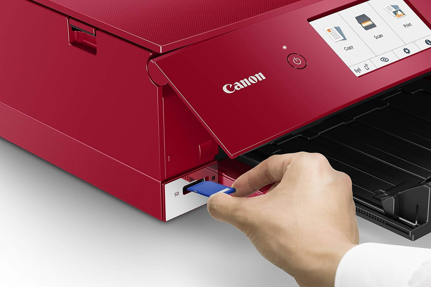 Canon 2987C042 TS8220 Wireless Photo Printer Red