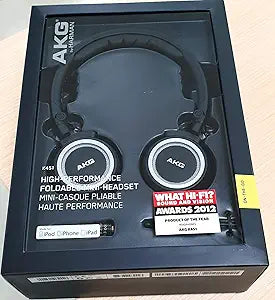 AKG K 451 Foldable Mini Headset with Mic