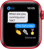 Apple Series 6 40mm Watch GPS Red Aluminum Renewed