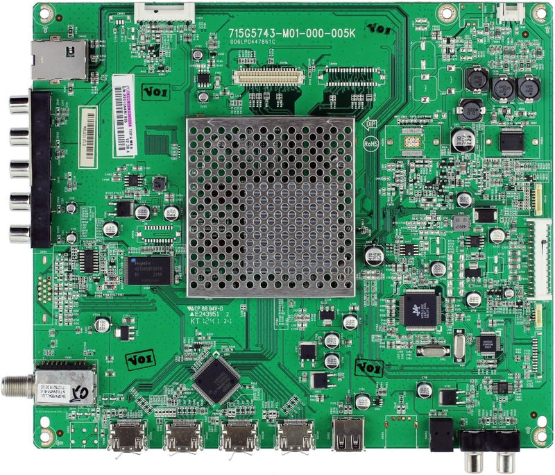Vizio 756TXCCB02K0360004 E500i-A1 Mainboard — main product image