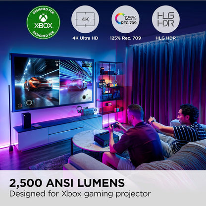ViewSonic X1-4KPRO 4K UHD LED Google TV Projector