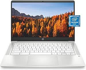 HP Chromebook HD Laptop Celeron 4GB 32GB Renewed