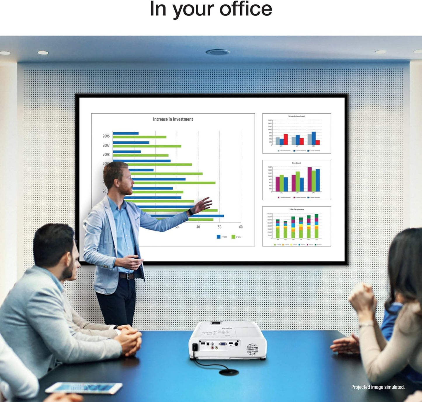 Epson V11HA02020 Pro EX7280 3LCD WXGA Projector