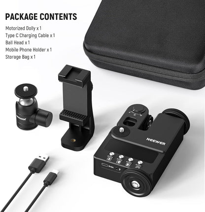 Neewer 10101855 Motorized Camera Dolly App Control