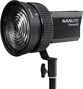 Nanlite FL-11 Forza 60 Fresnel Lens with Barndoors — main product image