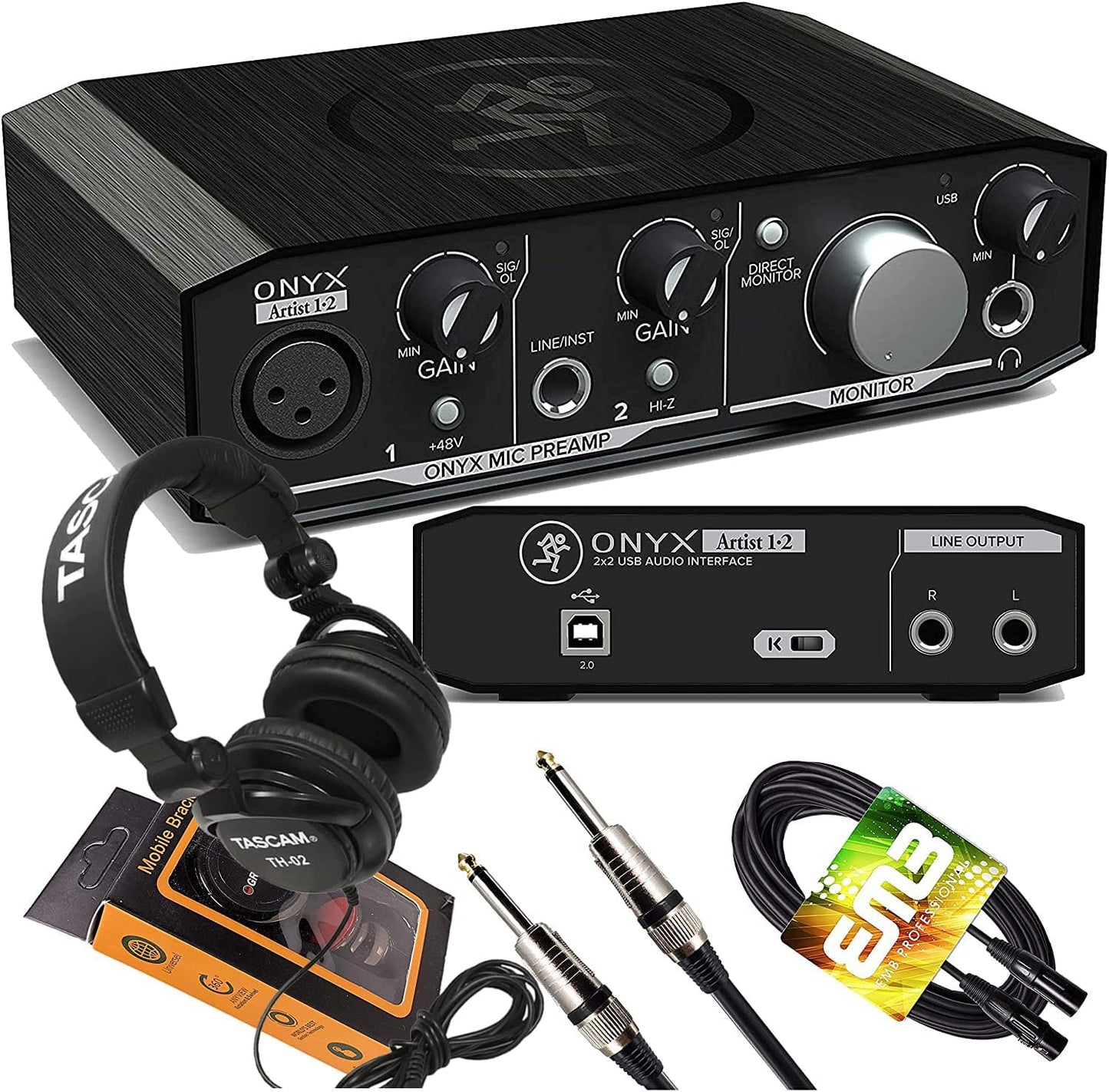 Mackie ARTIST-M-QTQ-XLR Onyx Artist 1-2 USB Interface