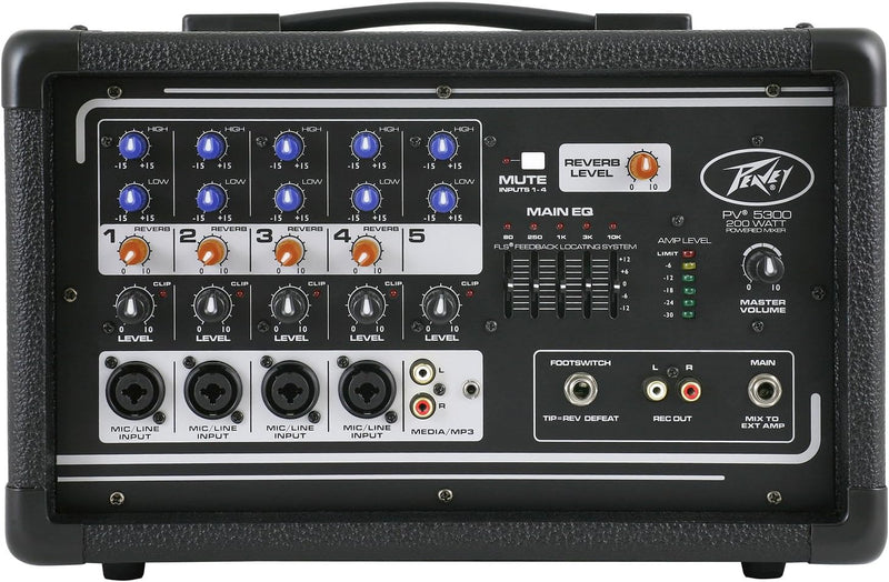 Peavey PV5300 All-In-One Powered Mixer — main product image
