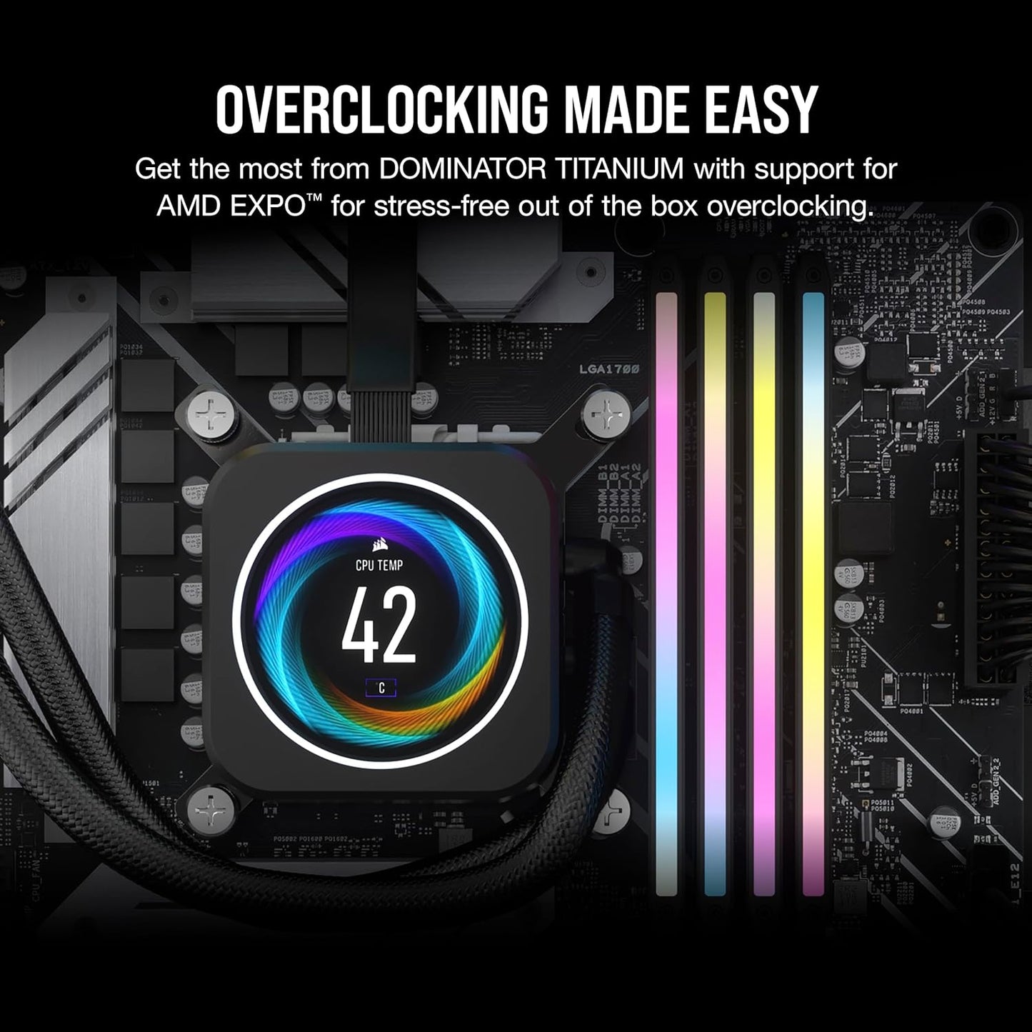 Corsair CMP64GX5M2B6000Z30 Dominator Titanium RGB 64GB DDR5