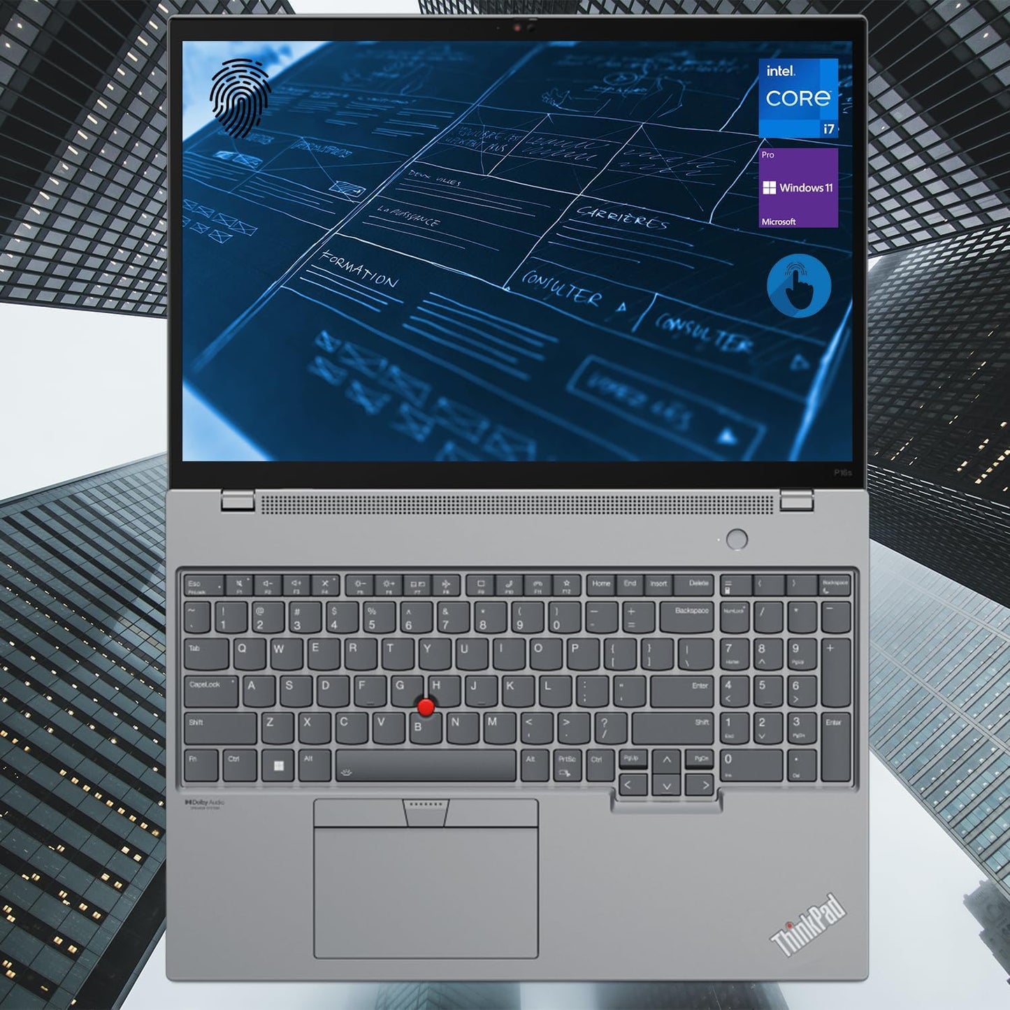 Lenovo ThinkPad P14s Gen 3 14" Touchscreen Mobile Workstation