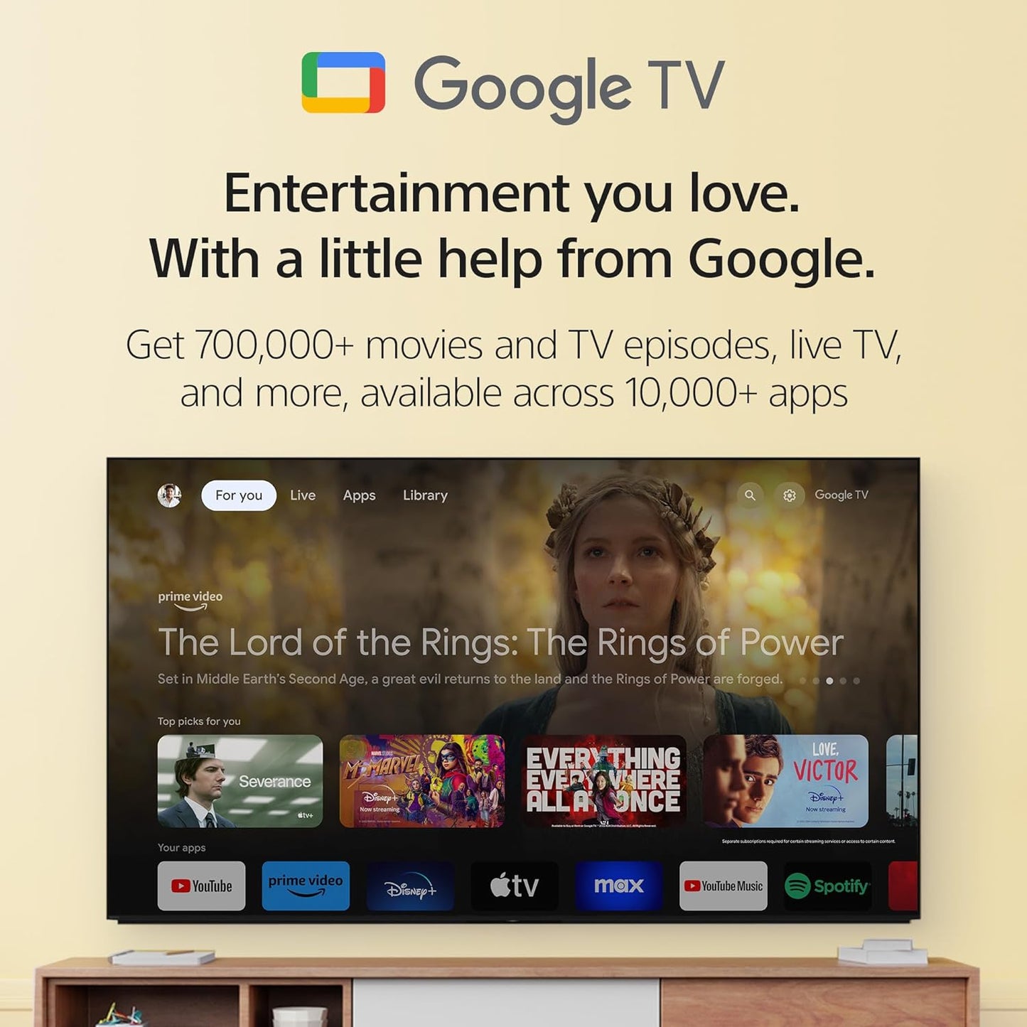 Sony KD65X77L 65-Inch 4K Google Smart TV