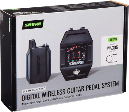 Shure GLXD16+-Z3 Digital Wireless Guitar Pedal System