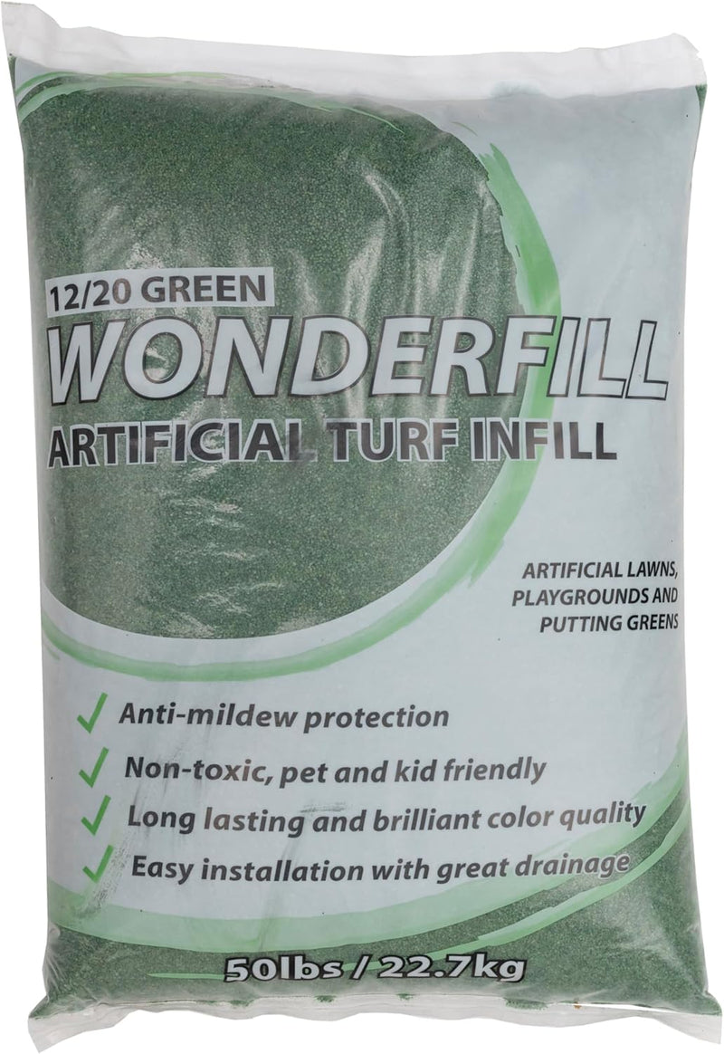 MSI AMZ-TRFACC-0009 Wonderfill Green Turf Sand 50lb — main product image