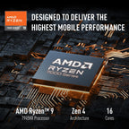 MSI Alpha 17C7007 Ryzen 9 RTX 4070 Gaming Laptop