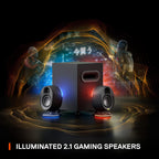 SteelSeries 61541 Arena 7 RGB Gaming Speakers