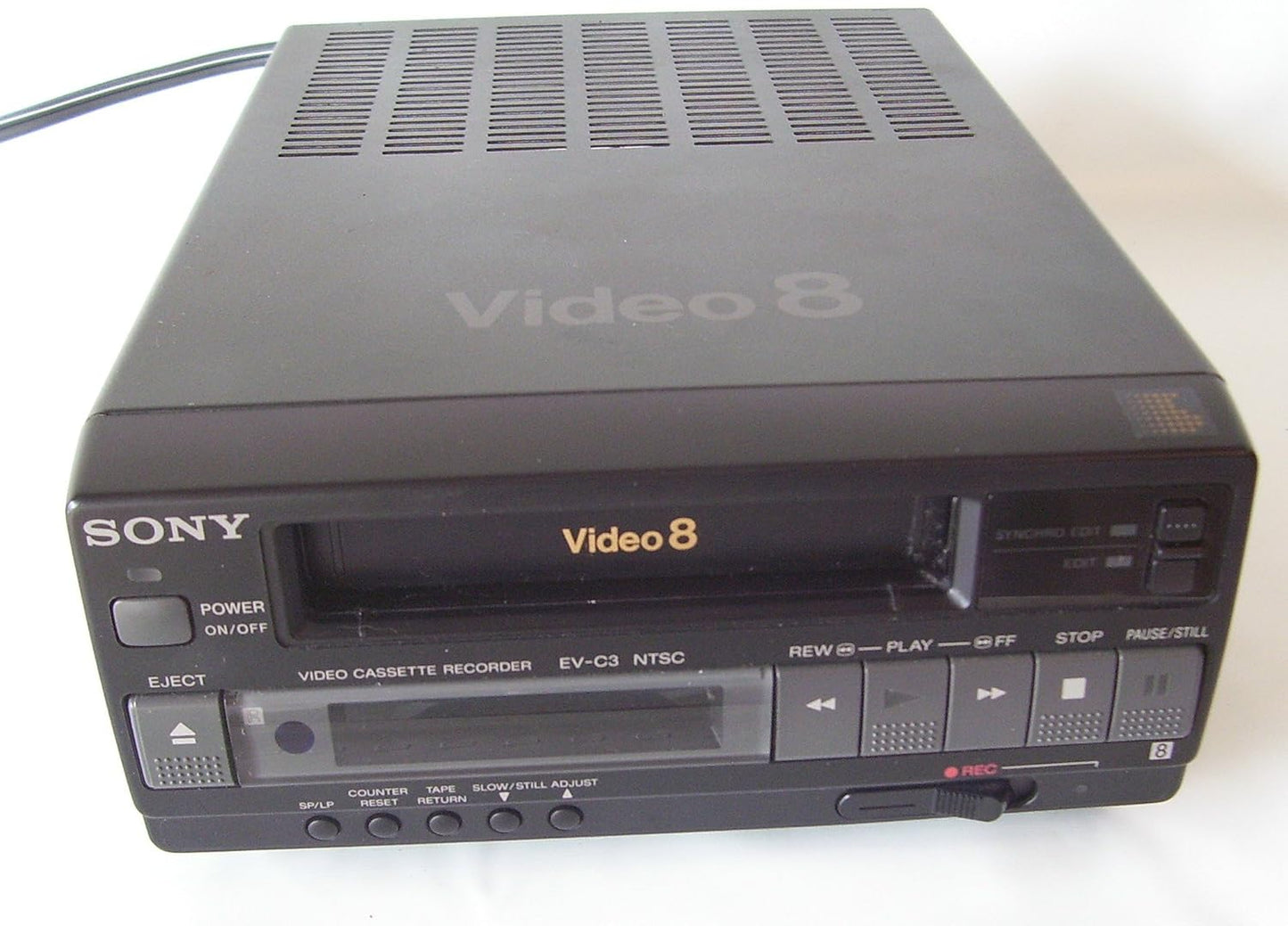 Sony EV-C3 Compact Video 8 VCR Tape Transfer Ready