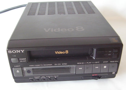 Sony EV-C3 Compact Video 8 VCR Tape Transfer Ready