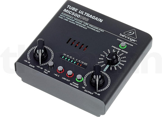 Behringer MIC500USB Vacuum Tube Preamplifier with USB Interface