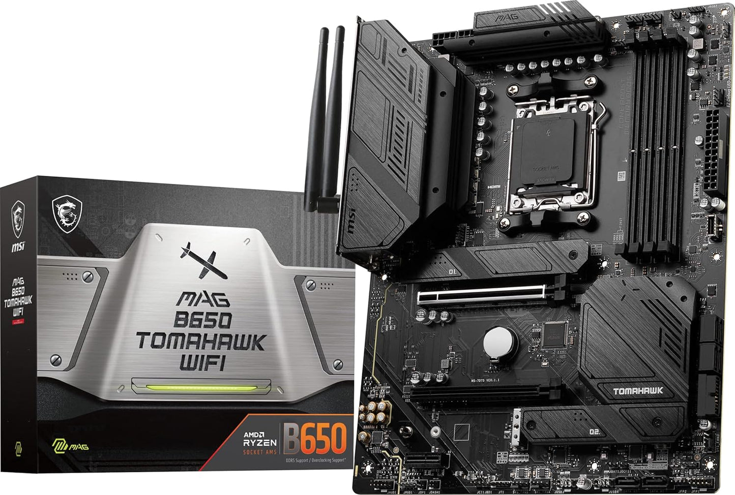 MSI MAG B650 Tomahawk WiFi AM5 Motherboard