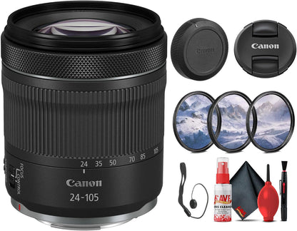 Canon 4111C002 RF 24-105mm f/4-7.1 is STM Lens Bundle Renewed