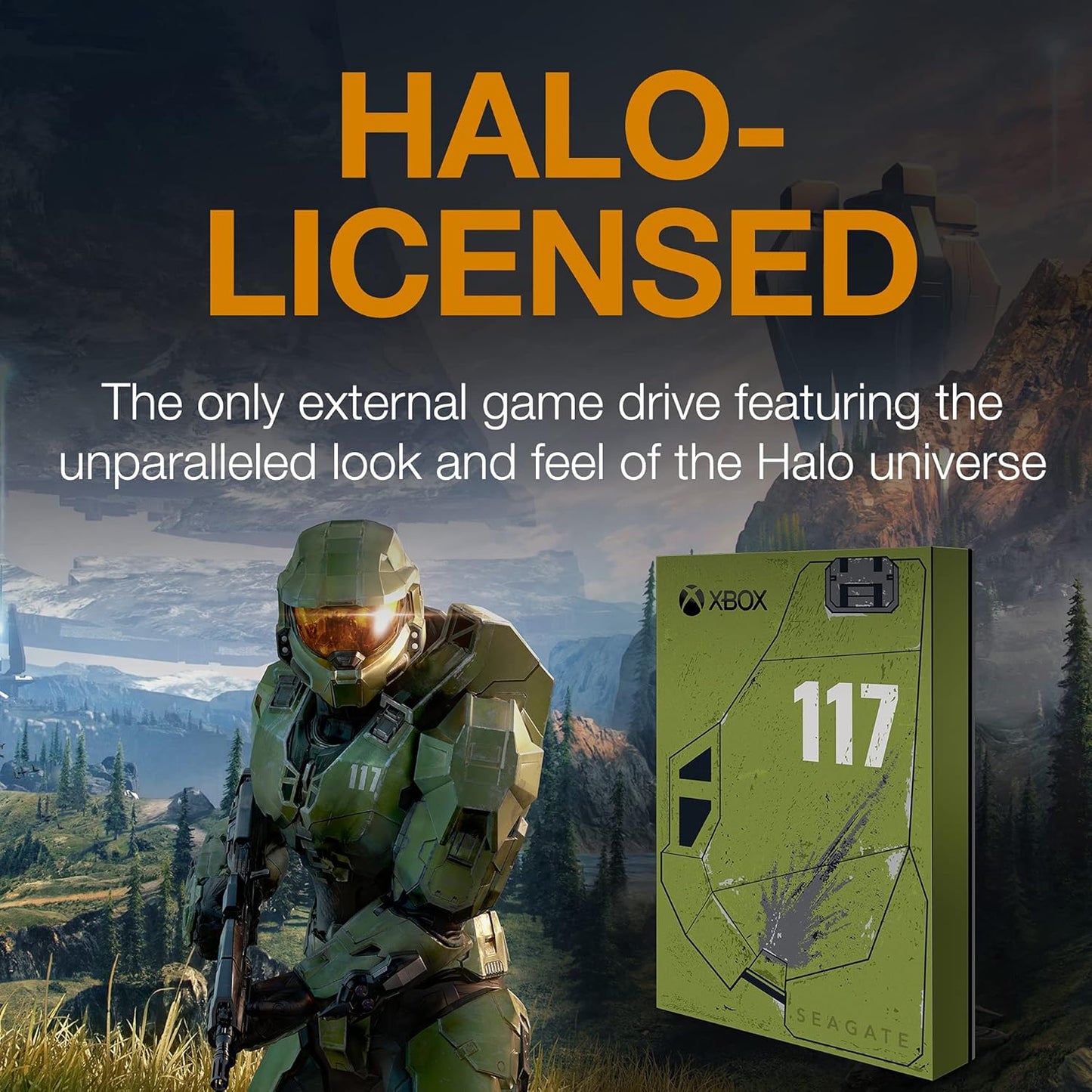 Seagate STKX2000405 Game Drive 5TB Xbox Halo Edition