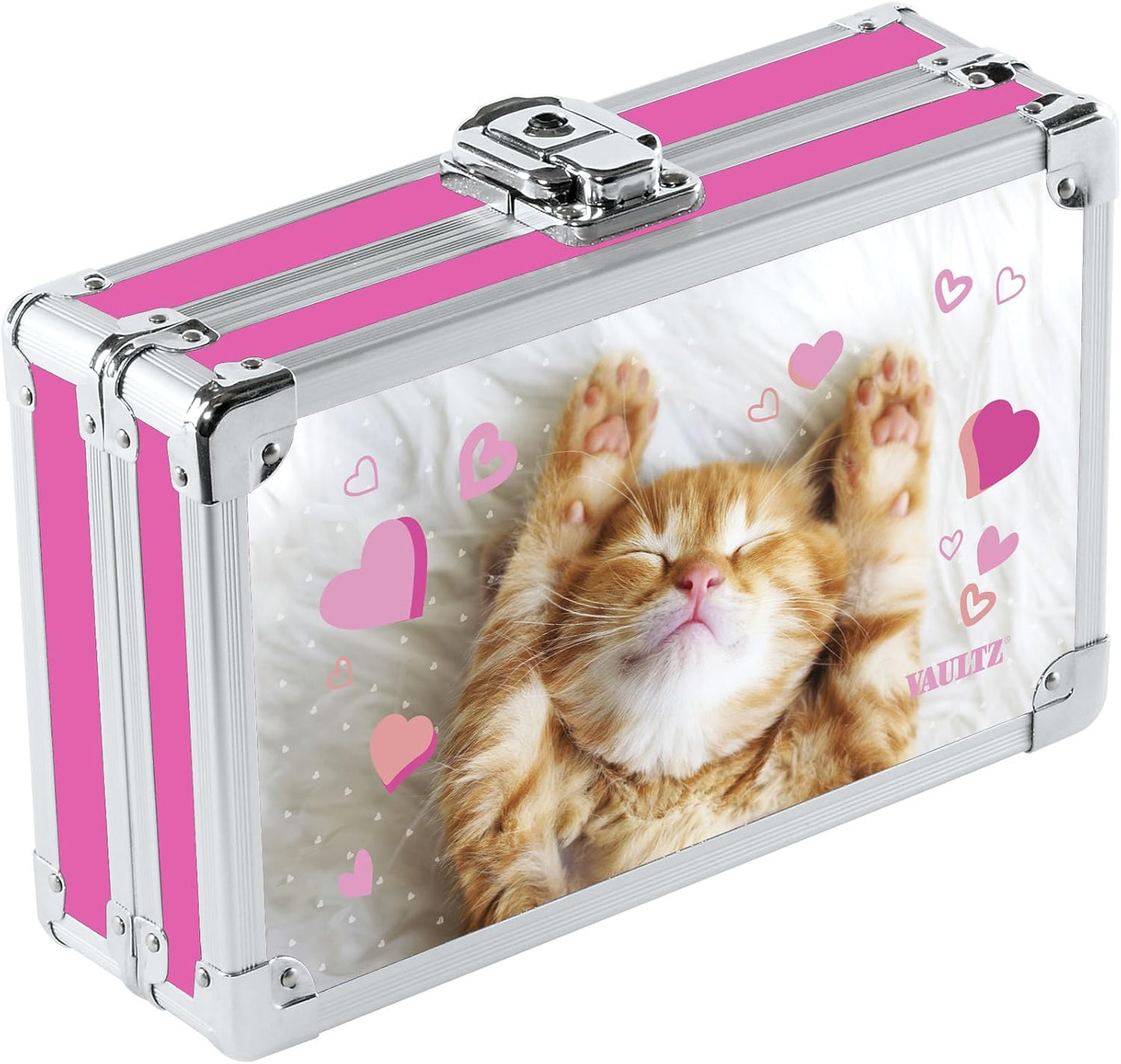 Vaultz VZ00773 Love Kitten Small Lock Box Key Lock