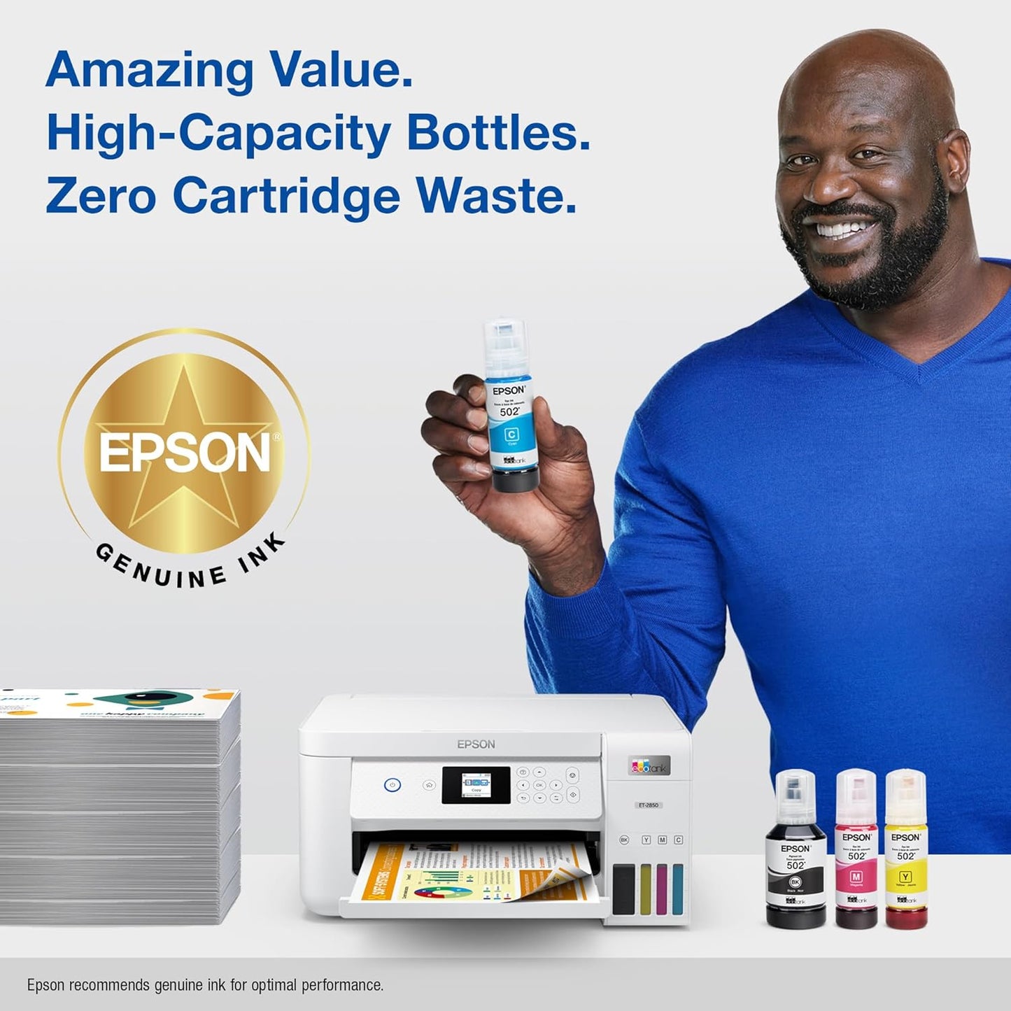 Epson T502520-S 502 EcoTank Ink Color Combo Pack