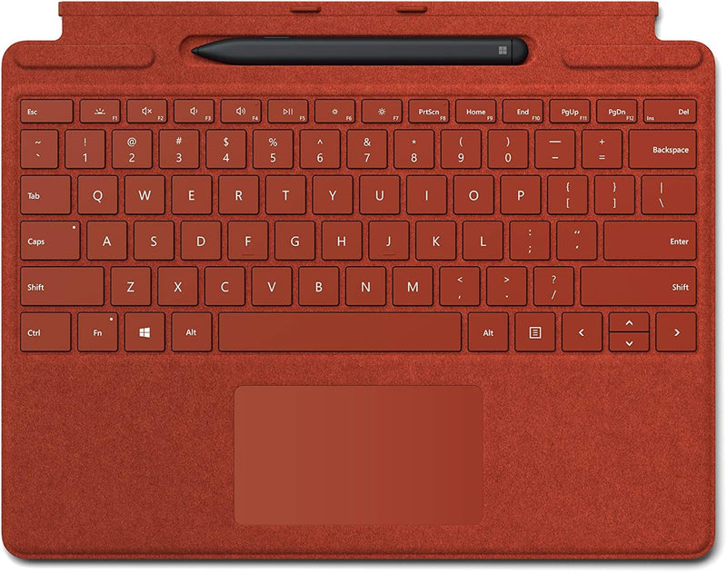 Microsoft 25O-00021 Surface Pro X Keyboard Poppy Red — main product image