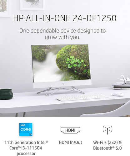 HP 24-df1250 - All-in-One Desktop PC - Intel i3 512GB SSD