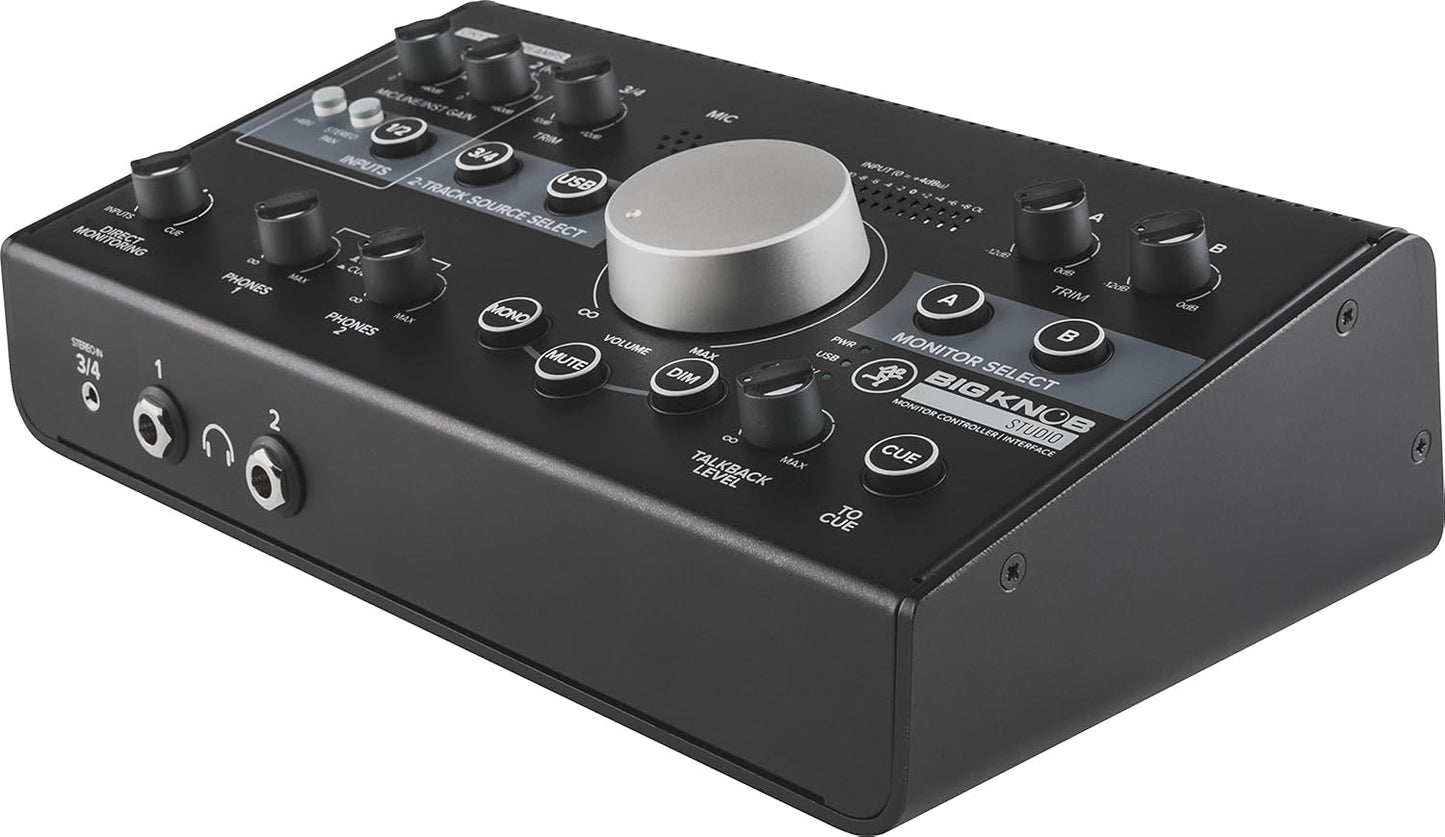 Mackie BIG KNOB STUDIO Monitor Controller USB Audio Interface