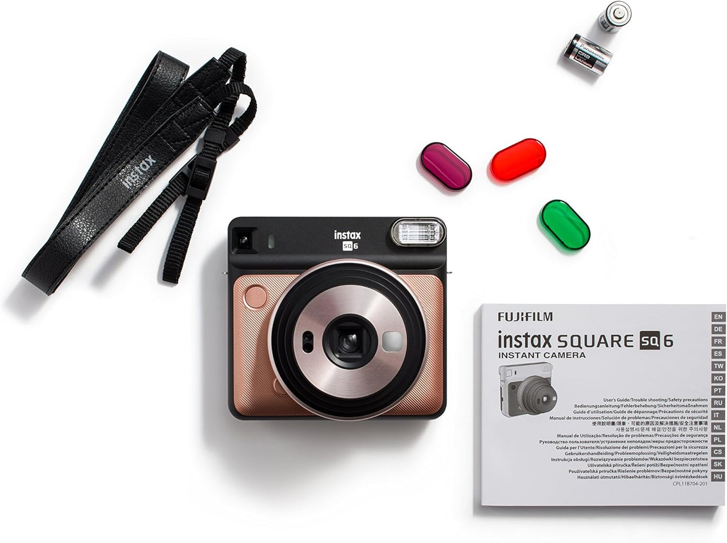 Fujifilm Instax Square SQ6 Blush Gold Instant Camera