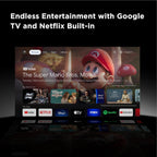 TCL P3801S-3ALCUS11 A1 GTV Portable Netflix Projector