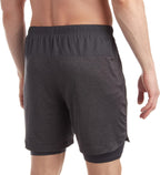 Spyder Athletic Shorts Men's 2-in-1 Performance Gym Shorts