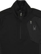 Spyder Raider 1/4 Zip Waffle-Knit Sweater