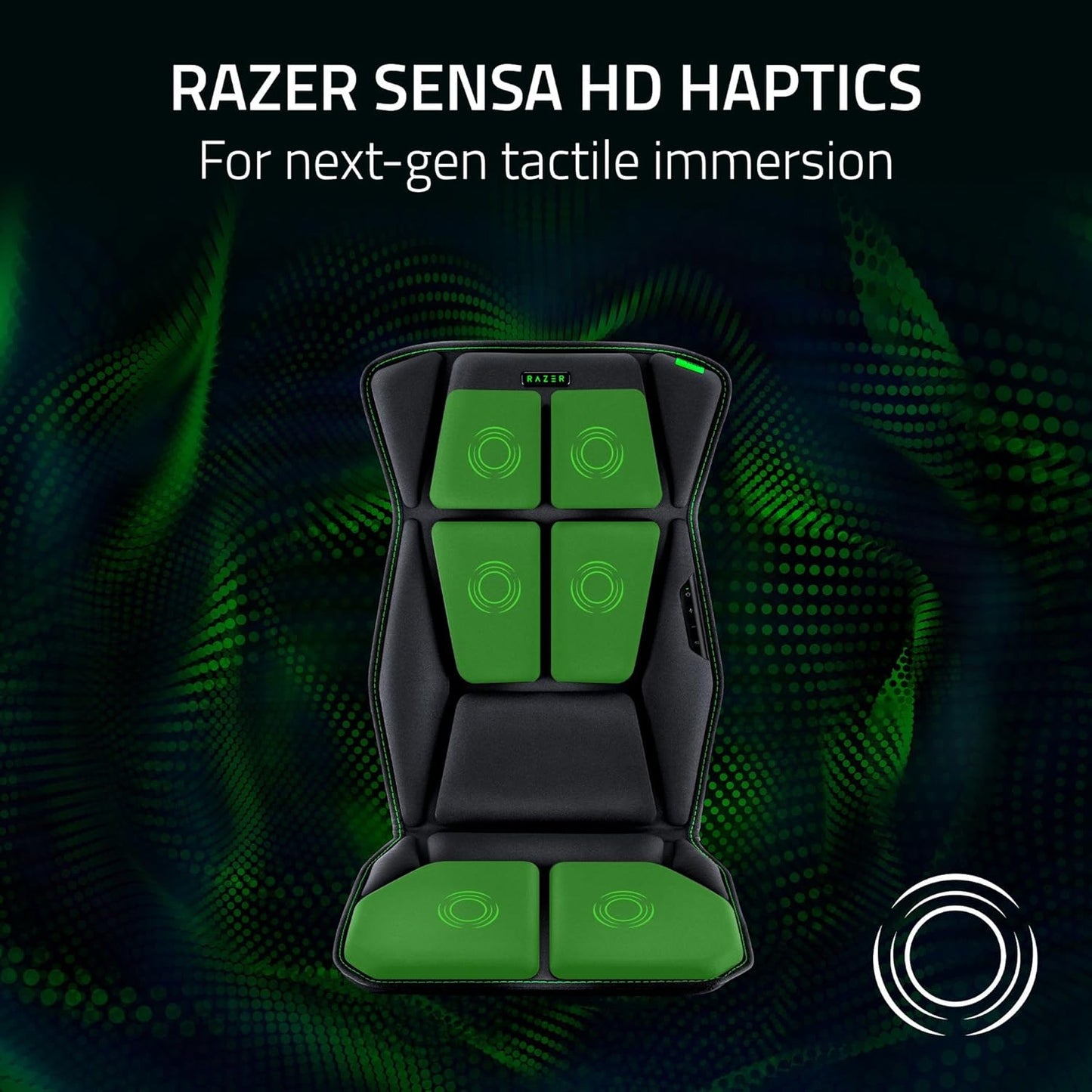 Razer RC81-04340101-R3U1 Freyja HD Haptic Gaming Chair Cushion