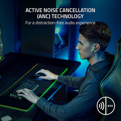 Razer RZ12-03820300-R3U1 Hammerhead HyperSpeed Wireless Earbuds