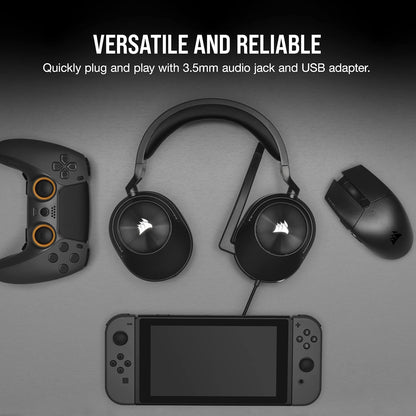 Corsair HS55 SURROUND Gaming Headset Dolby 7.1 Renewed