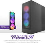 NZXT H7 Flow RGB 2024 - Mid-Tower ATX Airflow Case - Black
