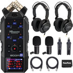 Zoom H6essential Recorder with ZDM-1 Podcast Mic Bundle
