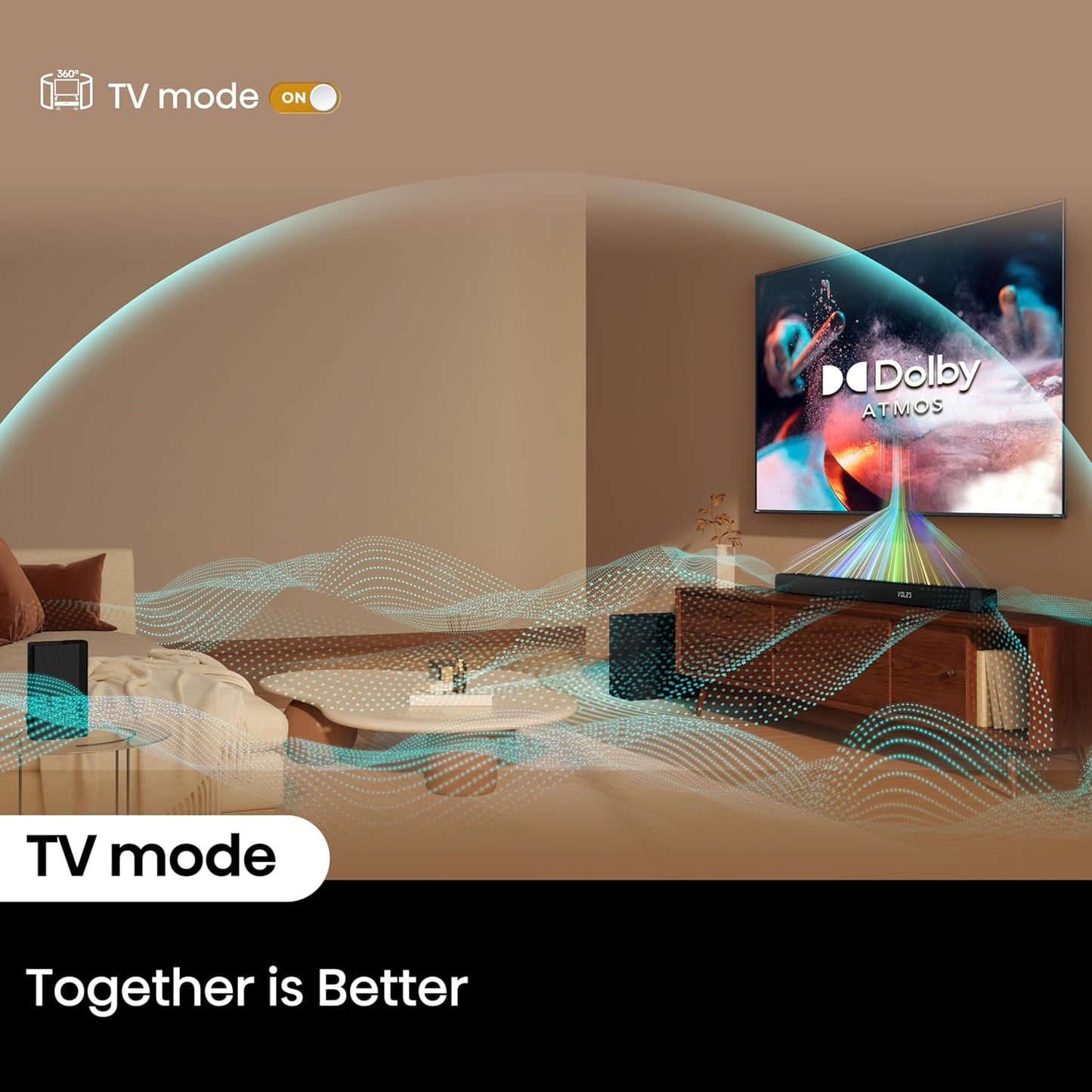 Hisense HS5100 5.1Ch Sound Bar Wireless Subwoofer
