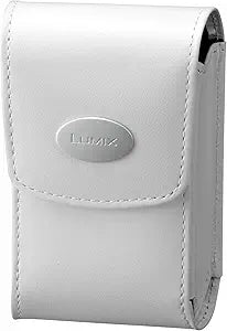Panasonic B000FTHLN0 White Leather Camera Case